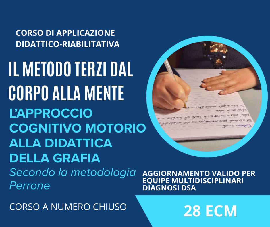 IL Metodo Terzi e l'approccio cognitivo-motorio alla didattica della grafia secondo la metodologia Perrone